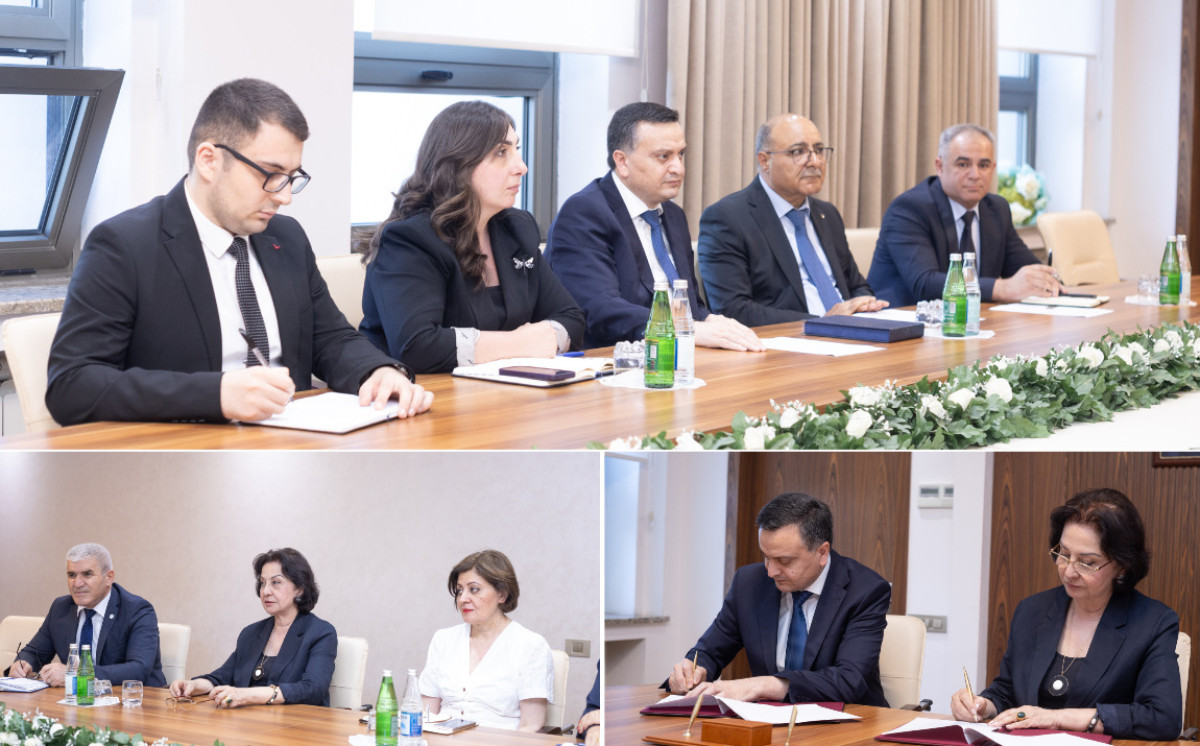 Ədliyyə Nazirliyinin Məhkəmə Ekspertizası Mərkəzi ilə AzMİU arasında Əməkdaşlıq Memorandumu imzalanıb 