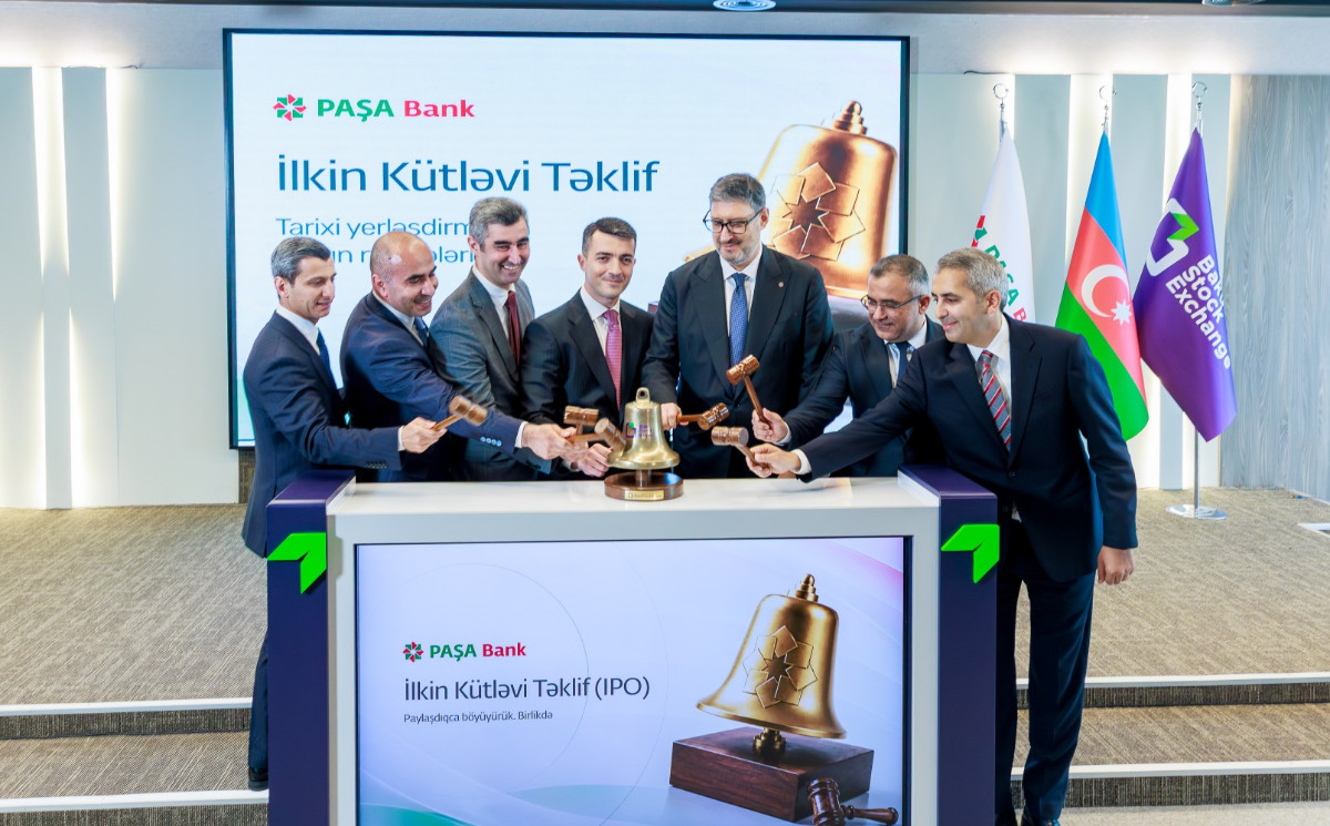 “Ring the Bell” Ceremony dedicated to the IPO of the shares of "PASHA Bank" OJSC was held at Baku Stock Exchange 