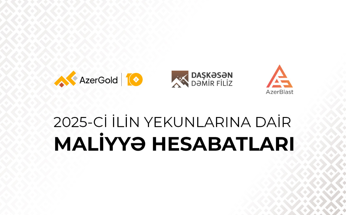 Обнародованы финансовые результаты ЗАО «AzerGold» и его дочерних компаний по итогам 2025 года 