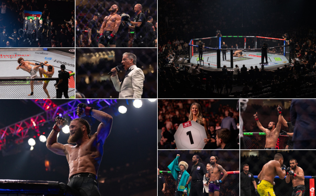 UFC Fight Night Bakıda: 72 ölkə, 11 min azarkeş və tarixi gecə 