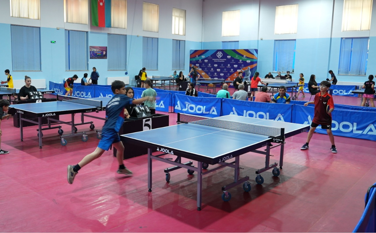 Stolüstü tennis üzrə Respublika birinciliyi start götürüb 