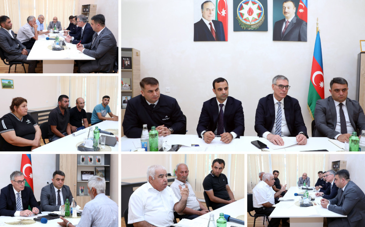 "Azəriqaz”ın baş direktoru Qobustan rayonunda vətəndaş qəbulu keçirib 