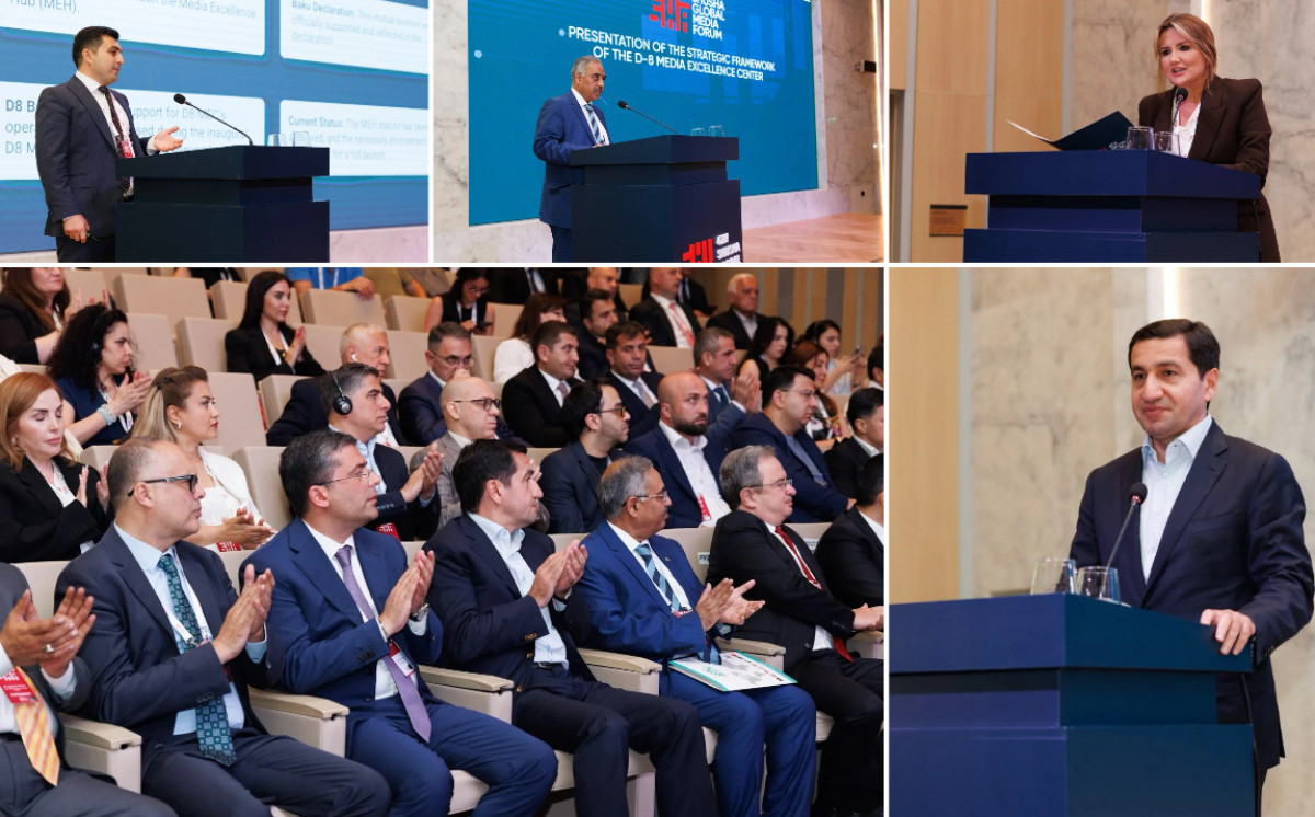 D-8 Media Center of Excellence was presented within the framework of the 4th Shusha Global Media Forum 