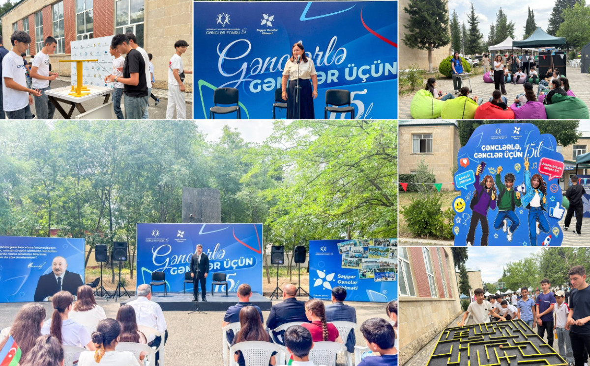 “Səyyar Gənclər Xidməti” layihəsi növbəti dəfə Ağsu gəncləri üçün yeni imkanlar yaradıb 