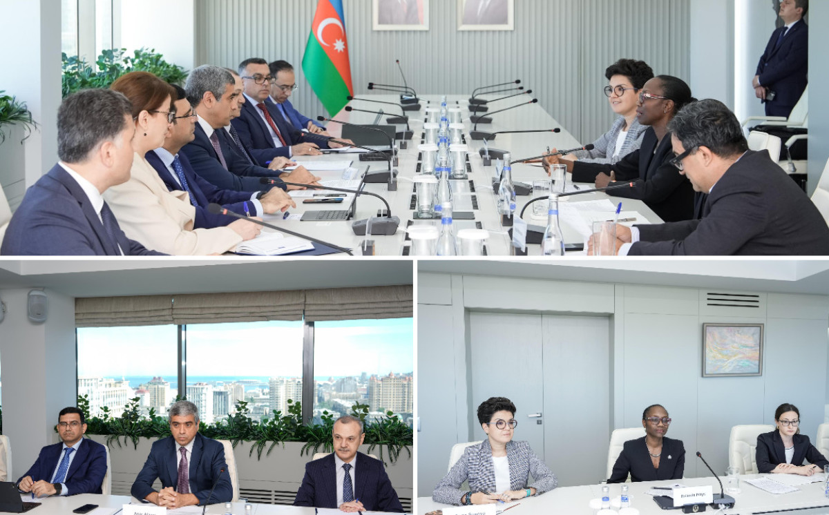 Nazirlikdə Dünya Bankının nümayəndə heyəti ilə görüş olub 