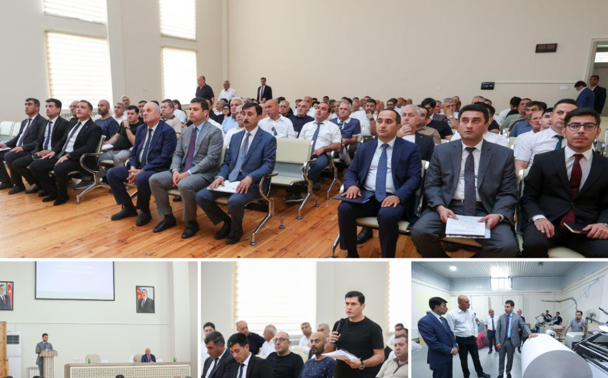 Sahibkarlarla növbəti görüş Mingəçevir şəhərində təşkil olunub 