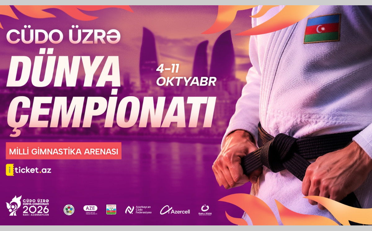 Bakı cüdo üzrə dünya çempionatına hazırlaşır - biletlər satışdadır