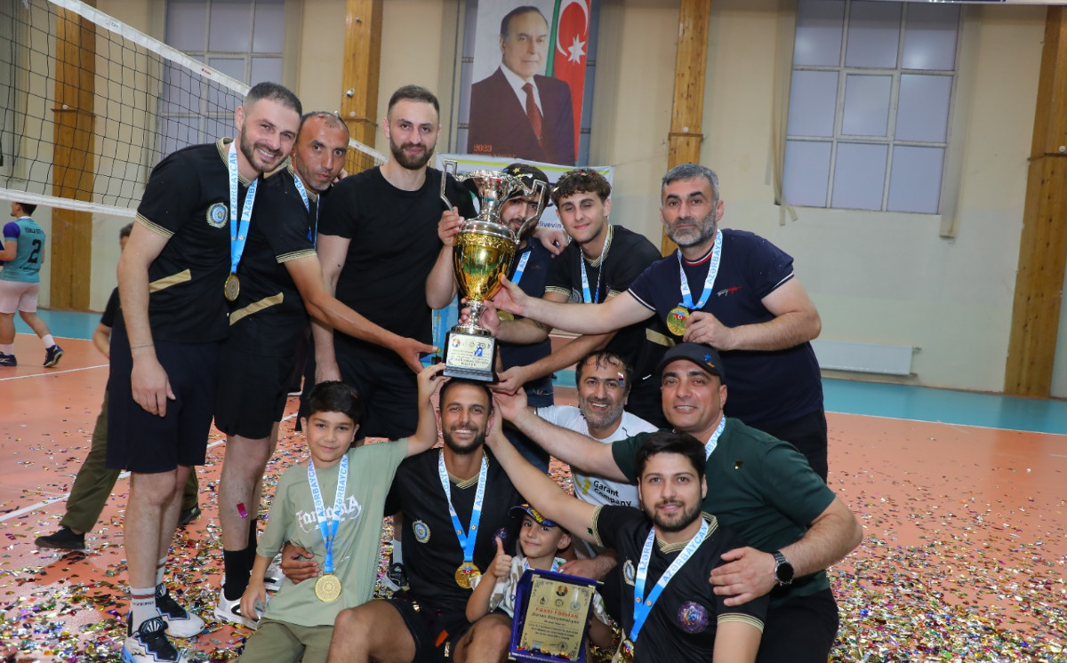 Tüklə Voleybol Liqası başa çatdı – çempion komanda müəyyənləşdi 