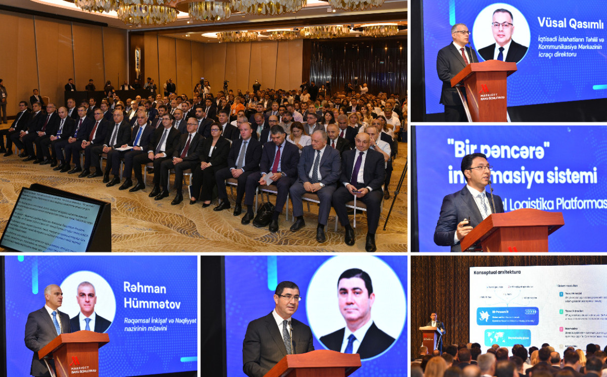 “Bir Pəncərə” Rəqəmsal Logistika Platformasının rəsmi təqdimatı keçirilib 