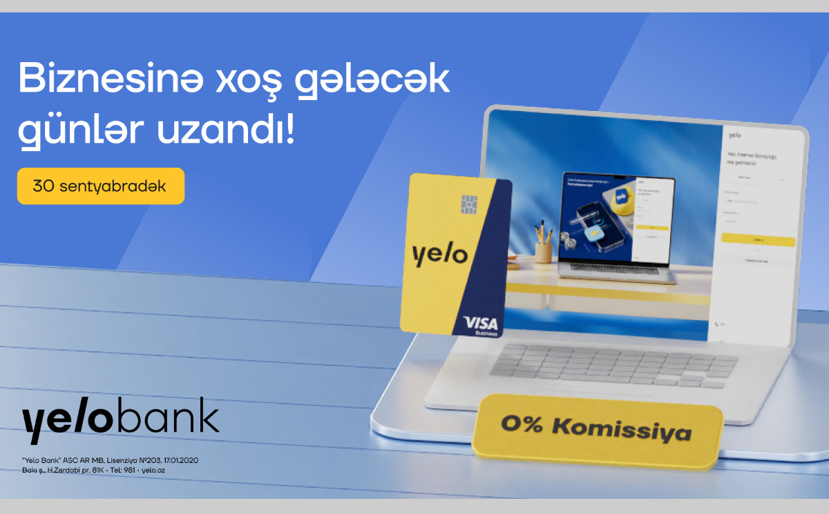 Yelo Bank extends "Welcome to Business" campaign! 