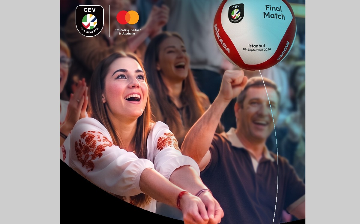 Mastercard объявляет о масштабной поддержке женского чемпионата CEV Trendyol EuroVolley 2026 