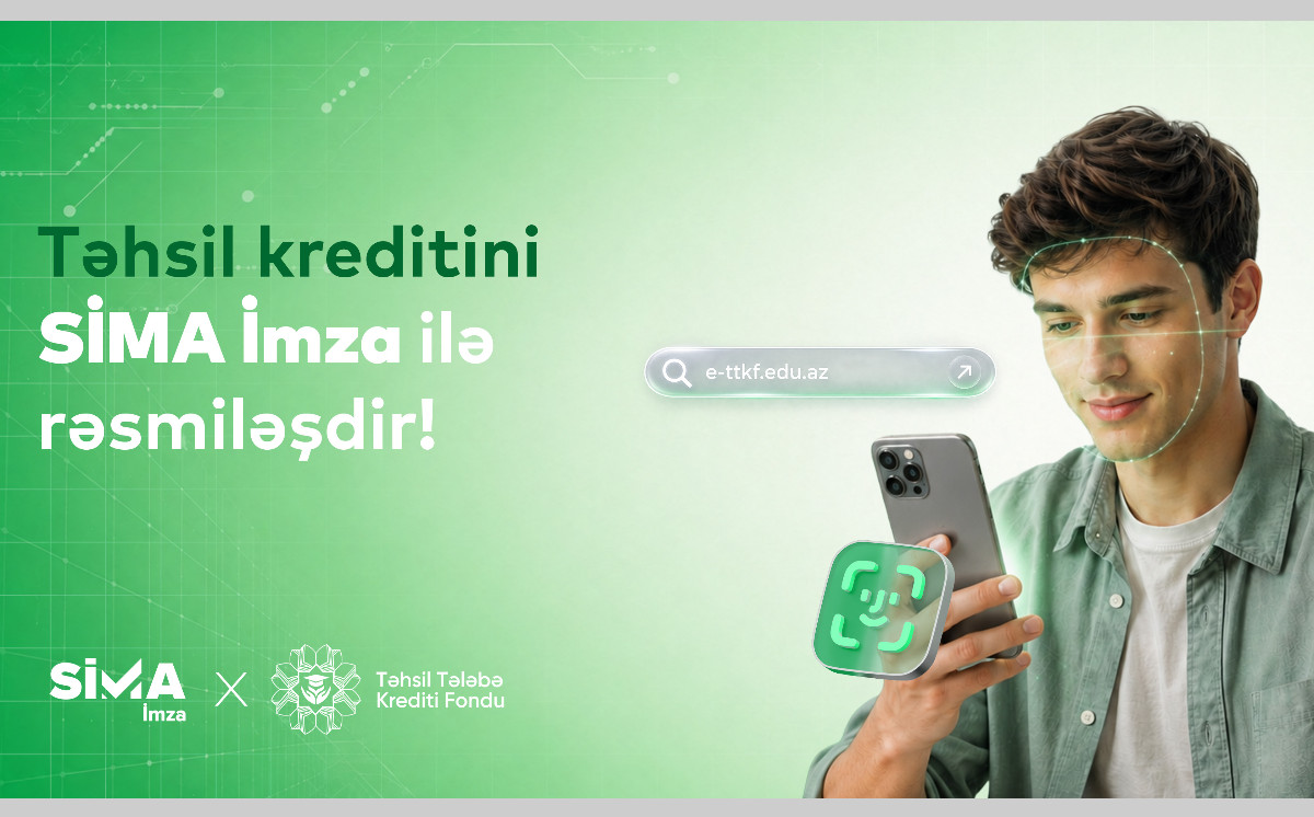 Цифровое оформление образовательного студенческого кредита с «SİMA İmza»! 