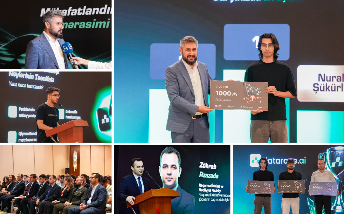 “DataRace”in ilk yarışında real biznes çağırışına 300-dən çox süni intellekt yanaşması təqdim olunub 