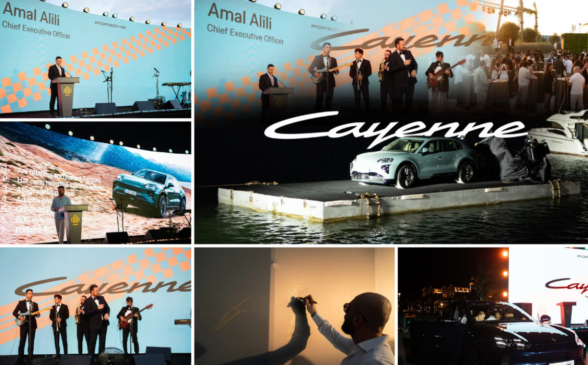 Yeni "Porsche Cayenne Electric" Azərbaycanda təqdim olundu 