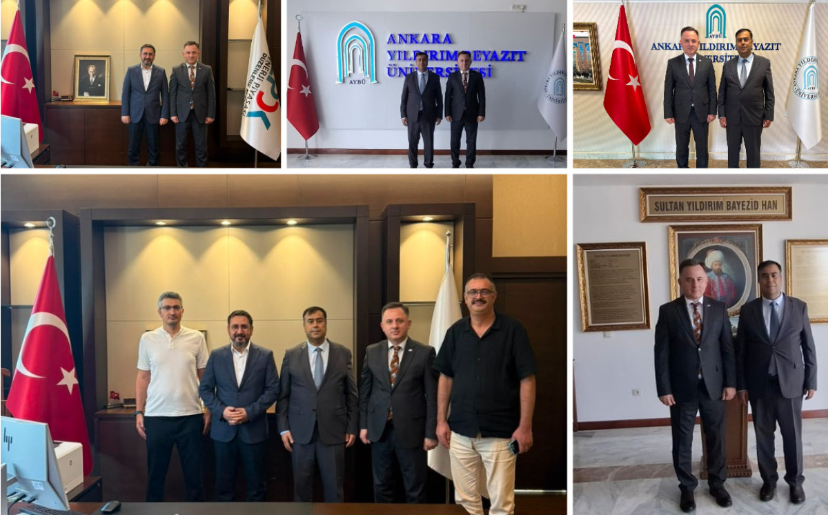 AQC İdarə Heyətinin sədri Ankarada rəsmi görüşlər keçirib 