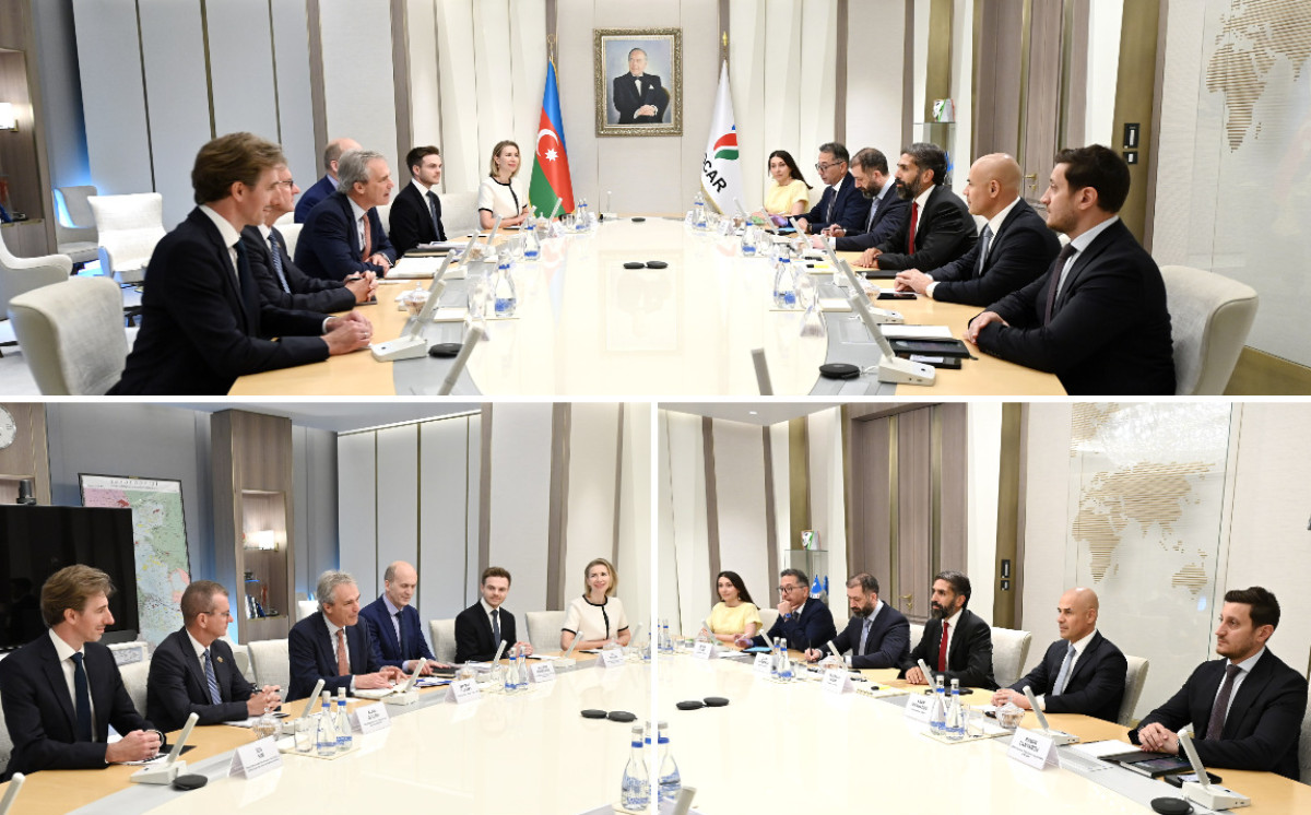 SOCAR President Meets with Chairman of Wood Mackenzie 