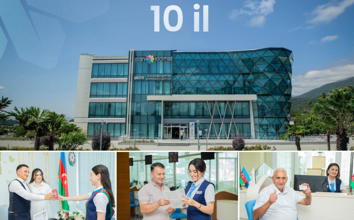 Qəbələdə 10 ildə ASANlaşan 1 milyon 500 mindən çox müraciət 