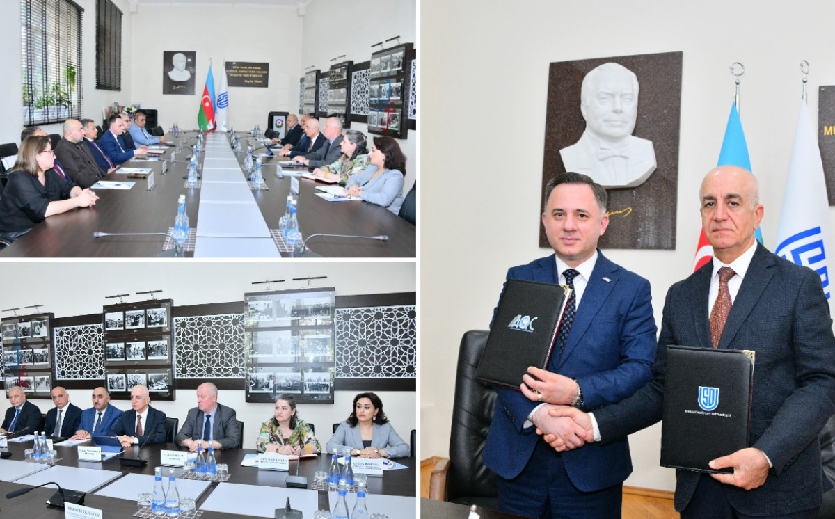 Azərbaycan Qiymətləndiricilər Cəmiyyəti ilə Sumqayıt Dövlət Universiteti arasında Əməkdaşlıq Memorandumu imzalanıb 