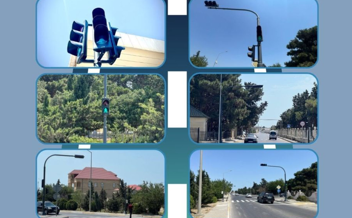 Kəsişmədə yaranan problem həll edildi. İndi yolu daha təhlükəsiz keçirlər 