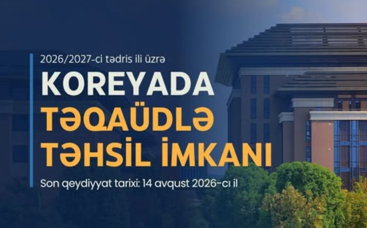 Koreya İnkişaf İnstitutunda təqaüdlə təhsil imkanı 