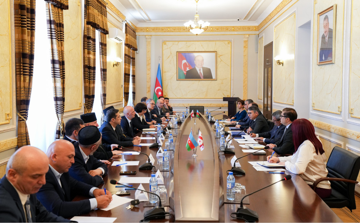 Dövlət Komitəsində Gürcüstan nümayəndə heyəti ilə görüş keçirilib 