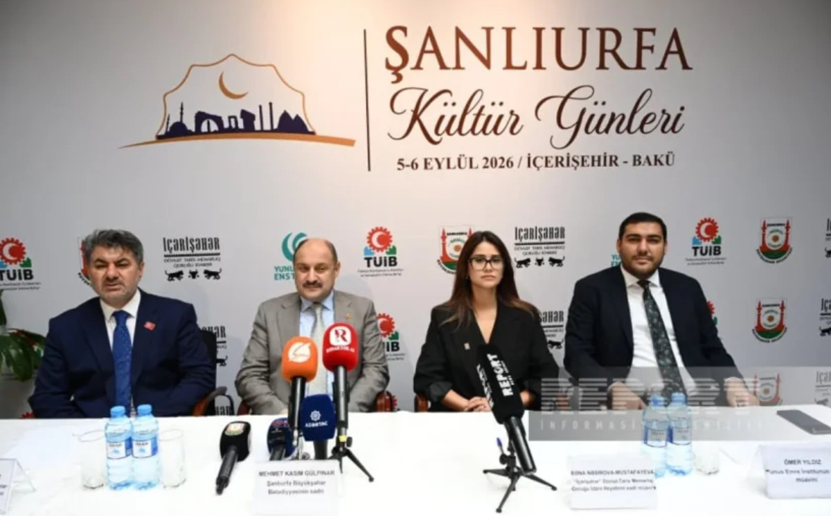 İçərişəhərdə Şanlıurfa Mədəniyyət Günləri başlayıb 