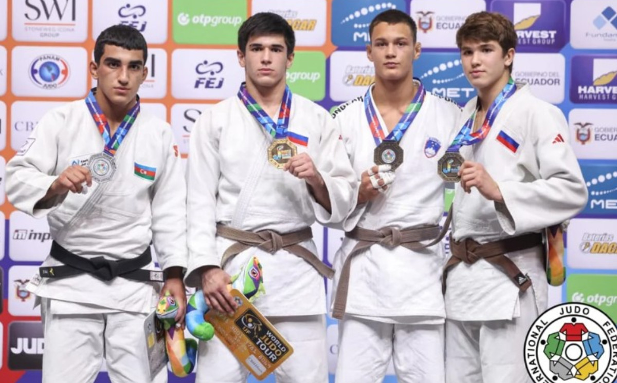 Yeniyetmə cüdoçular DÇ-ni 1 qızıl, 1 gümüş medalla başa vurdular 