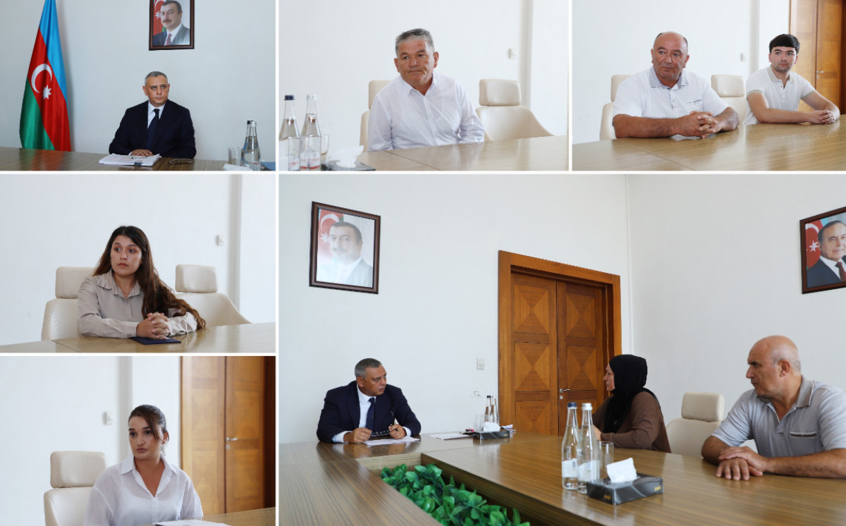Dövlət Xidməti Şəmkirdə vətəndaş qəbulu keçirdi 