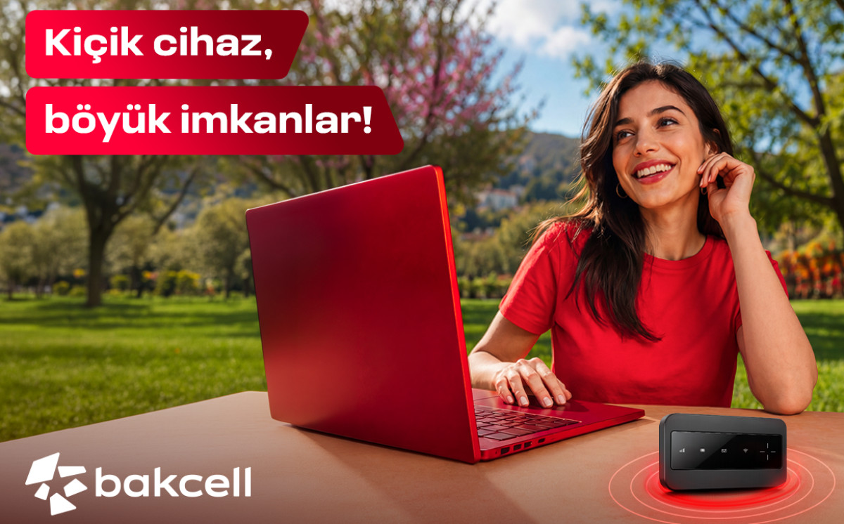 Bakcell Mi-Fi ilə interneti özünlə apar və harada olsan, onlayn qal 