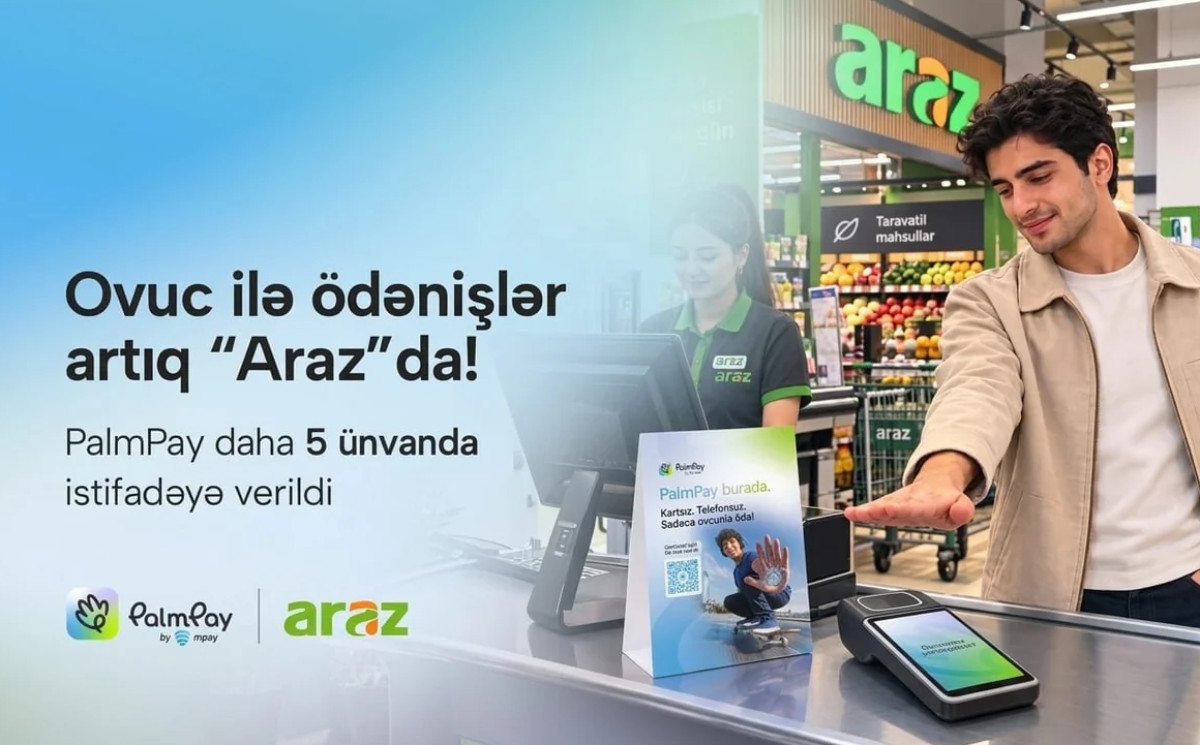 Ovuc ilə ödənişlər artıq "Araz"da 