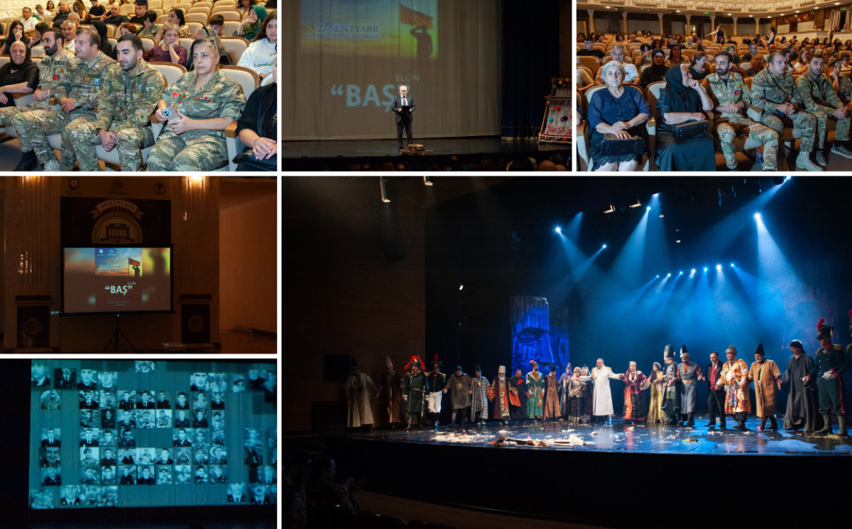 Anım Günü münasibətilə Akademik Milli Dram Teatrında “Haqq yolunun yolçuları” filmi nümayiş olunub 