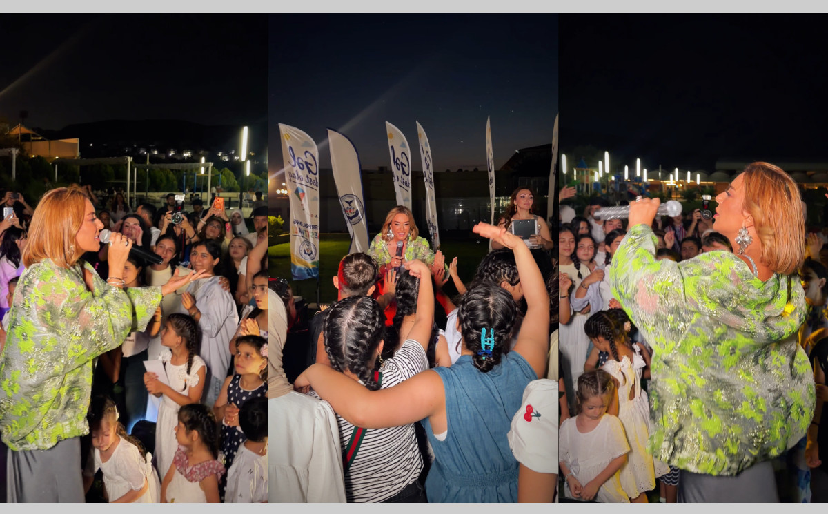 Tünzalə Ağayeva “Çərpələng Festivalı”nda uşaqlar üçün oxudu - VİDEO