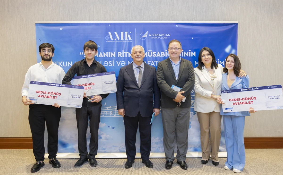 Azərbaycan Hava Yolları və Milli Konservatoriya Milli Musiqi Gününə həsr olunan müsabiqə keçirib 