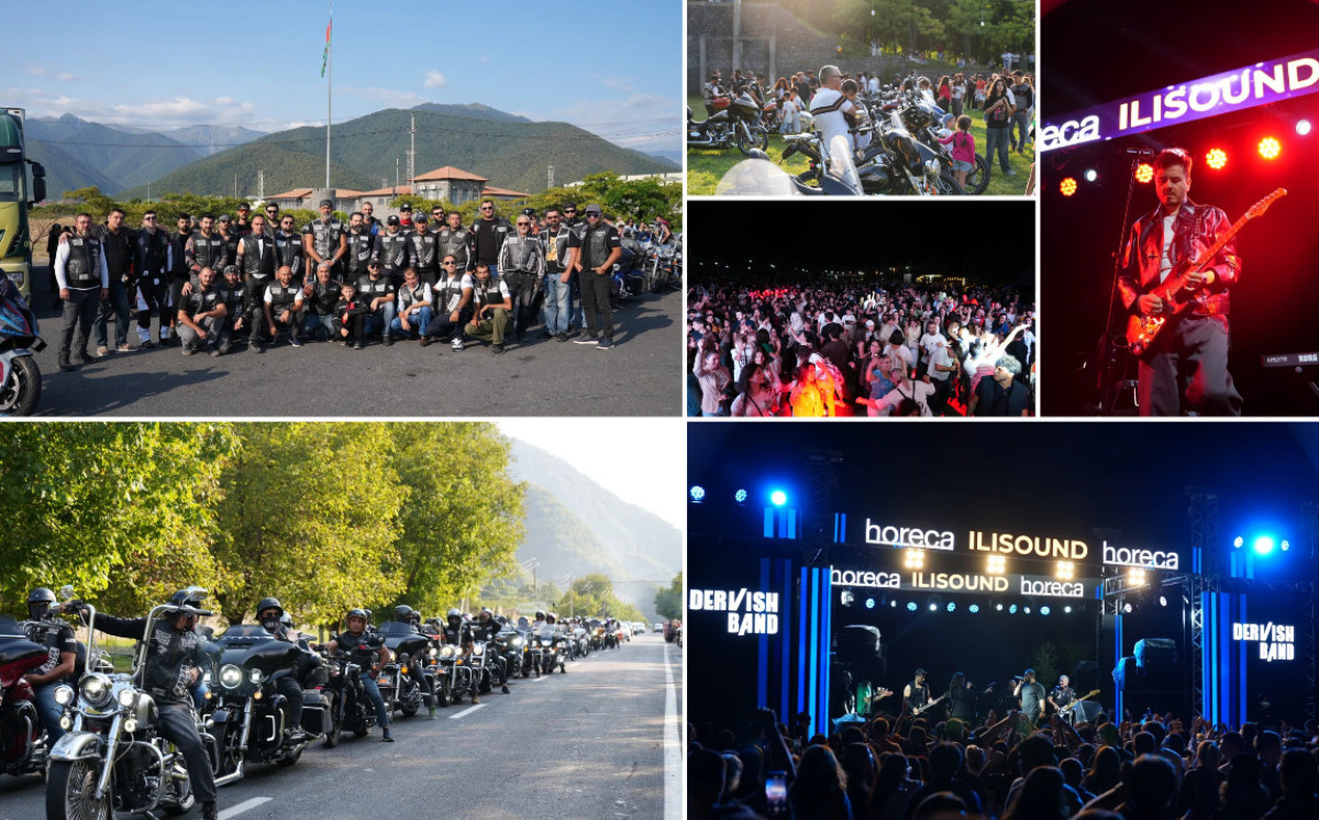 Qaxda ilk dəfə "İLİSOUND Moto & Rock" Festivalı keçirilib 