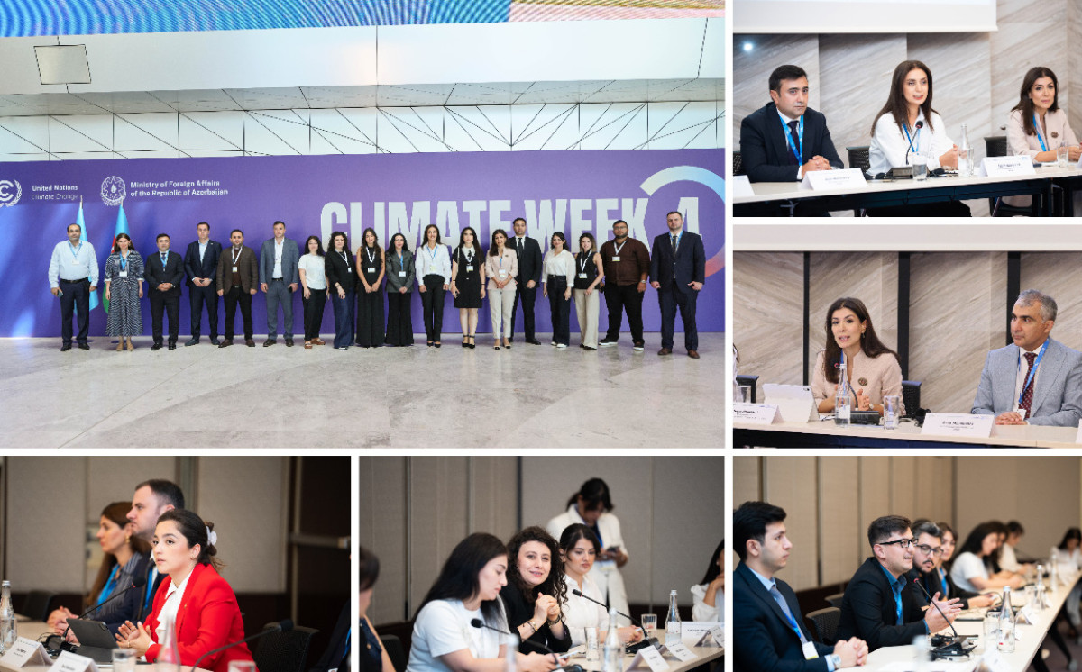 SOCAR Holds Roundtable with Young Media Representatives within Baku Climate Action Week 