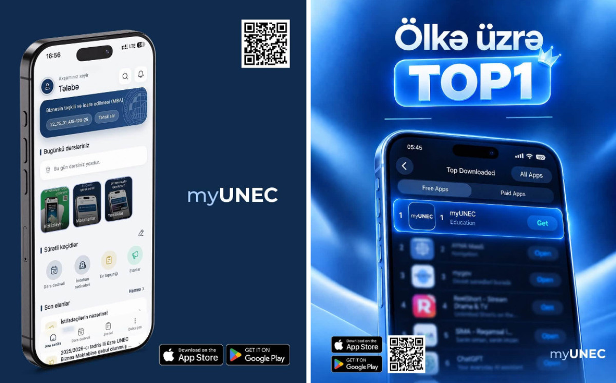 UNEC tələbələri üçün yeni rəqəmsal imkan: myUNEC 