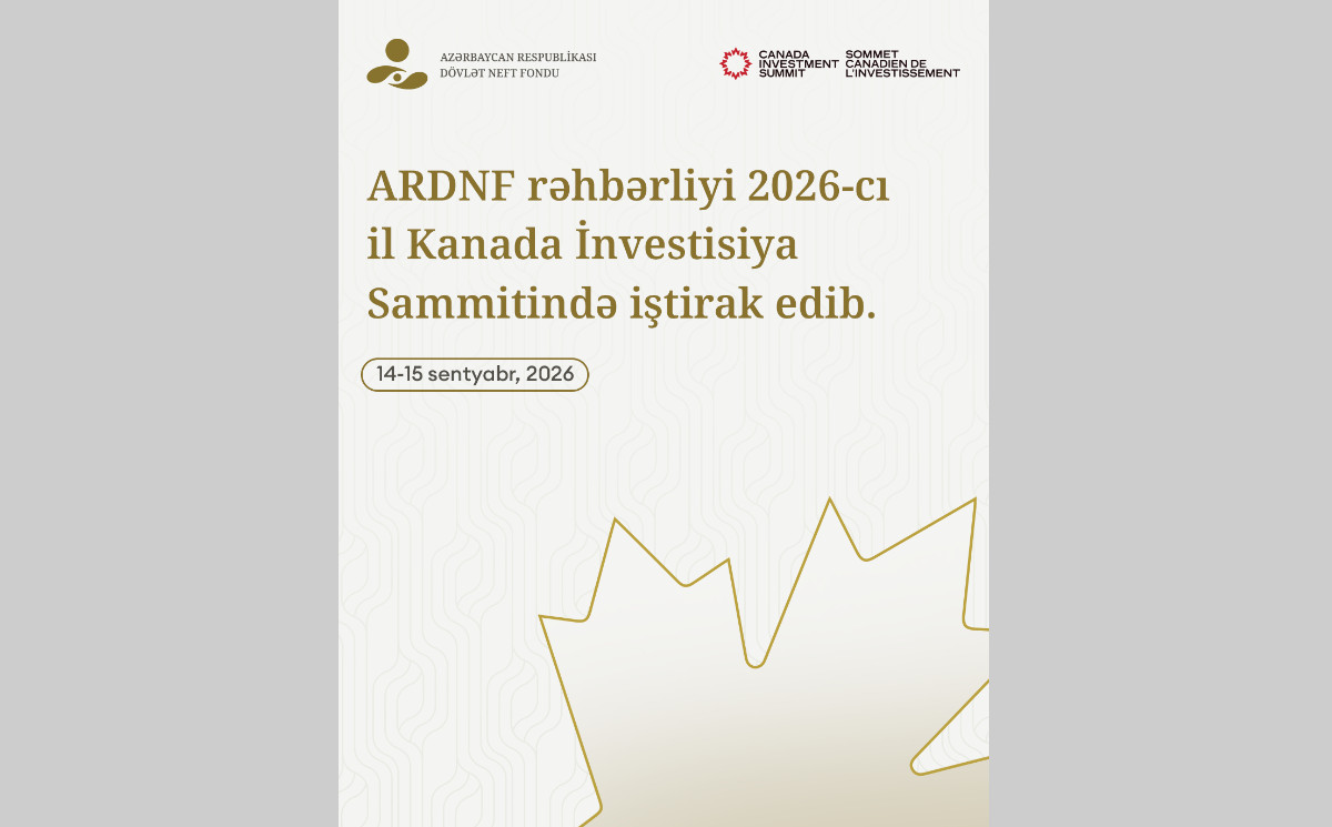 ARDNF-nin İcraçı direktoru Kanadaya işgüzar səfər edib 