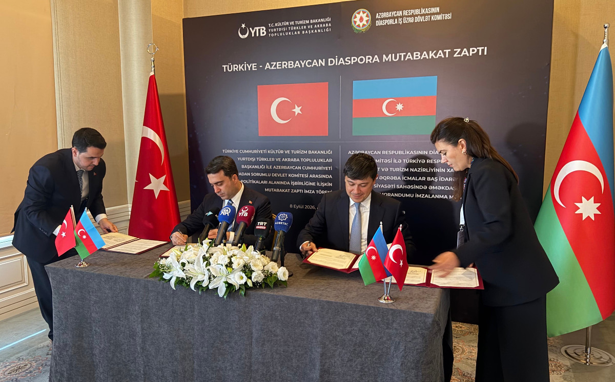 Diaspor əməkdaşlığında mühüm mərhələ: yeni memorandum imzalanıb 