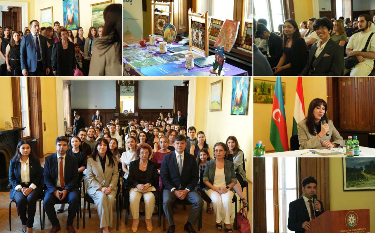 Macarıstandakı Azərbaycan icması ilə görüş keçirilib 
