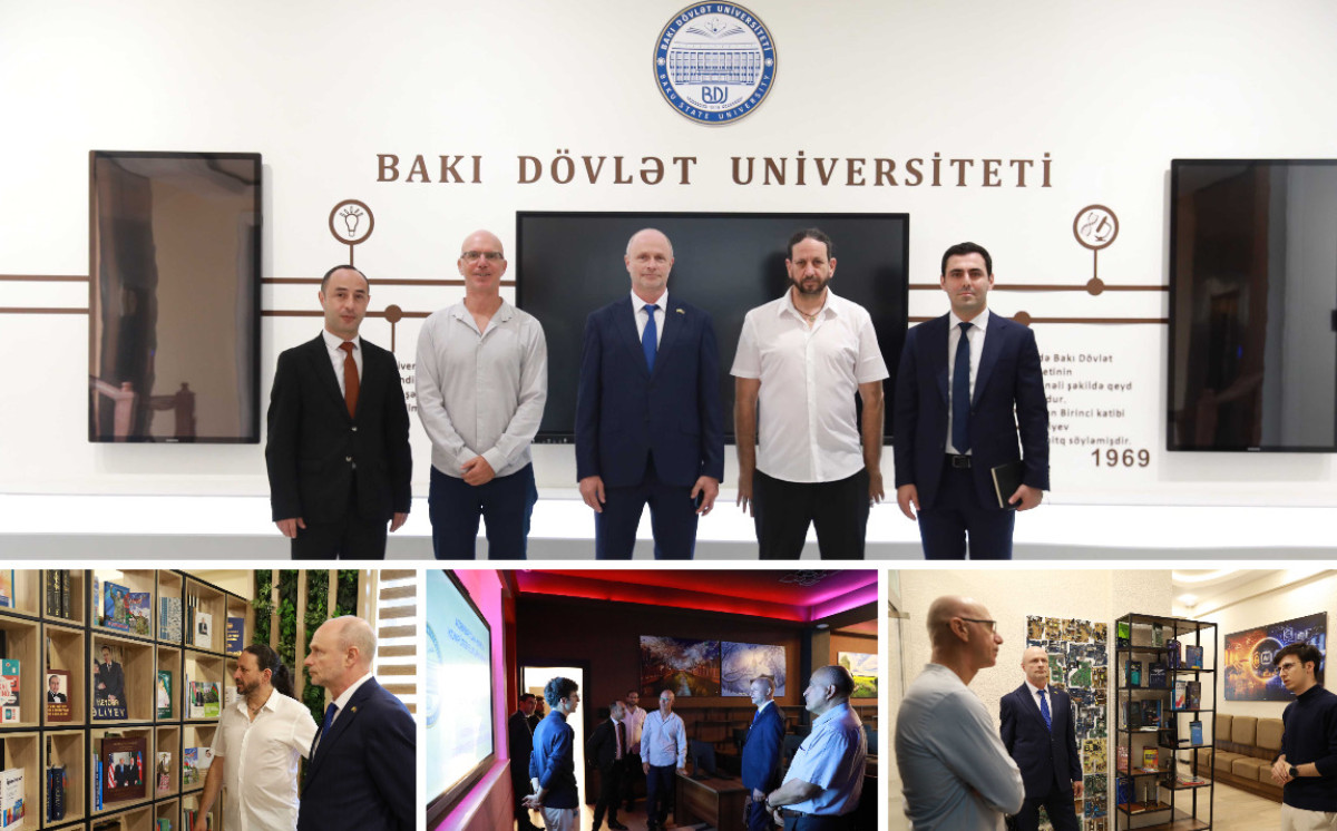 İsrailin Kaye Akademik Təhsil Kollecinin nümayəndə heyəti BDU-da 