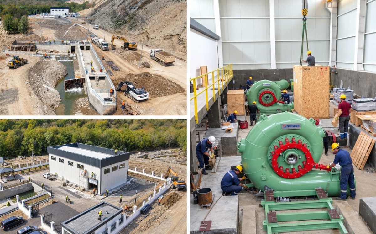 Laçında daha üç su elektrik stansiyası tikilir 