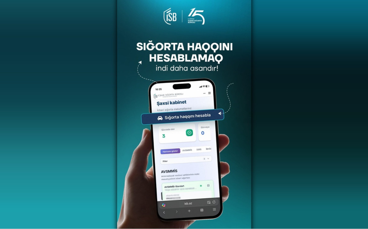 “Sığorta haqqını hesabla” xidmətindən istifadə ilə bağlı video-təlimat hazırlanıb 