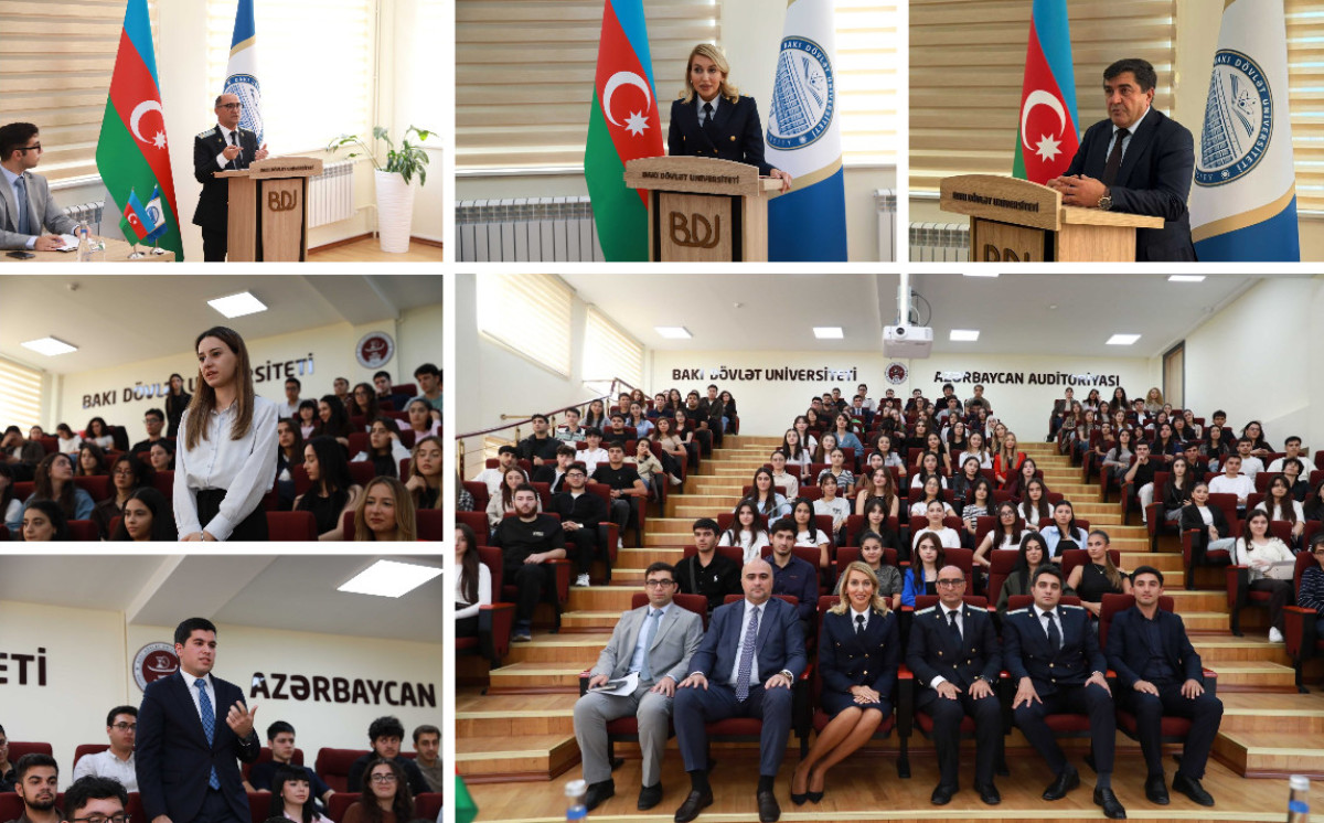 BDU-da 1 oktyabr - Prokurorluq işçilərinin peşə bayramı gününə həsr olunmuş panel müzakirə 