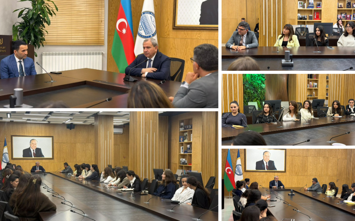 BSU Rector Meets with Students of Dual-Degree Programme 