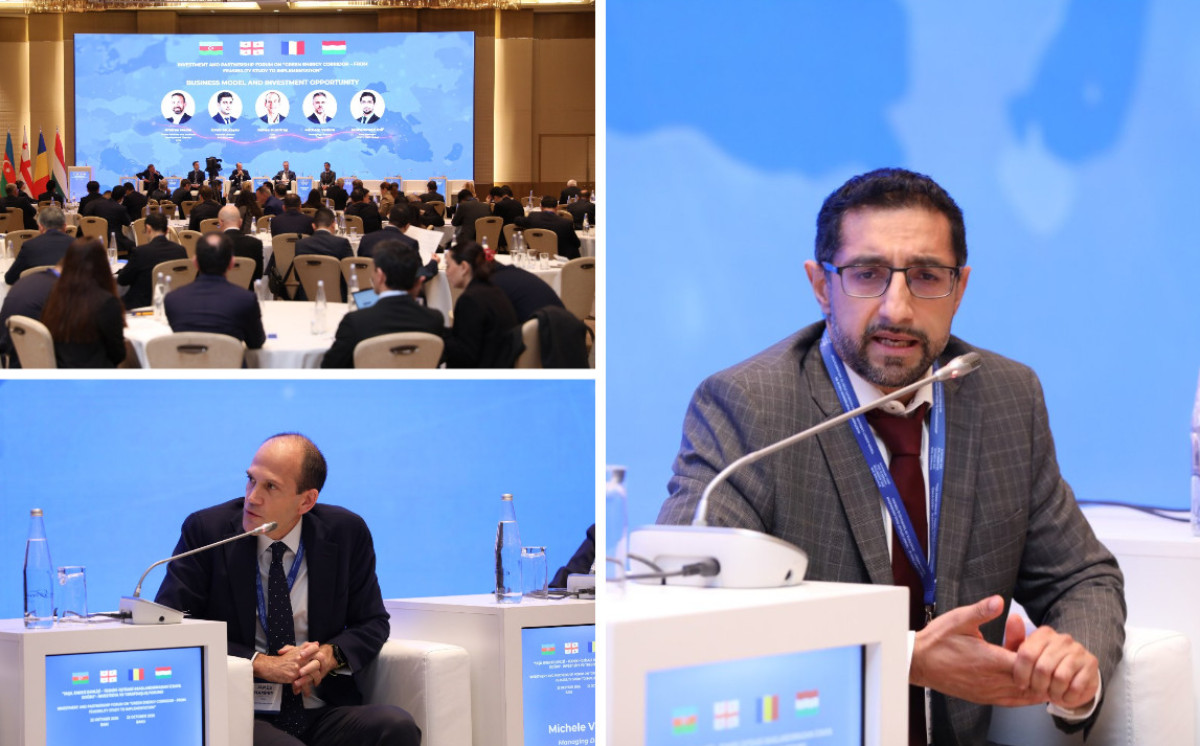 “Yaşıl Enerji Dəhlizi”nin biznes modeli və investisiya imkanları müzakirə olunub 