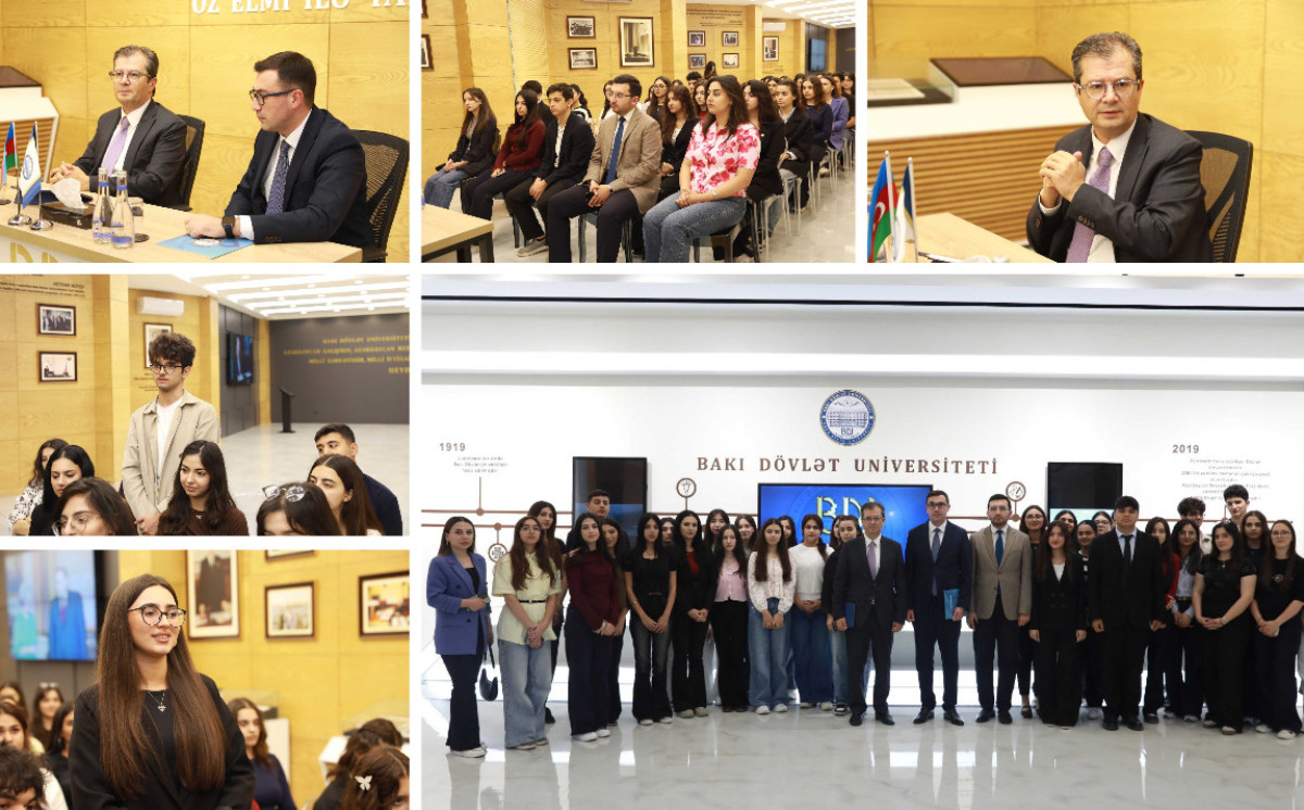 BSU’s “Diplomacy Hour” Hosts Ambassador Elman Abdullayev 
