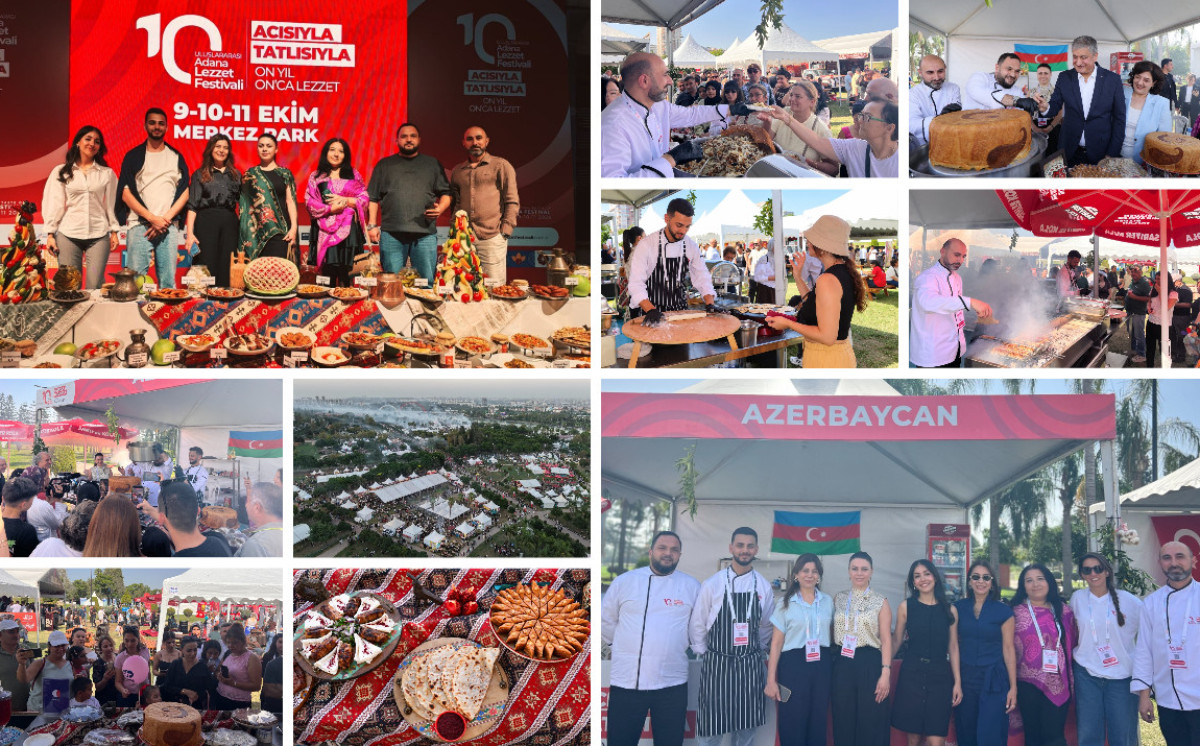Azerbaijan brings its culinary traditions and flavours to the 10th International Adana Taste Festival 