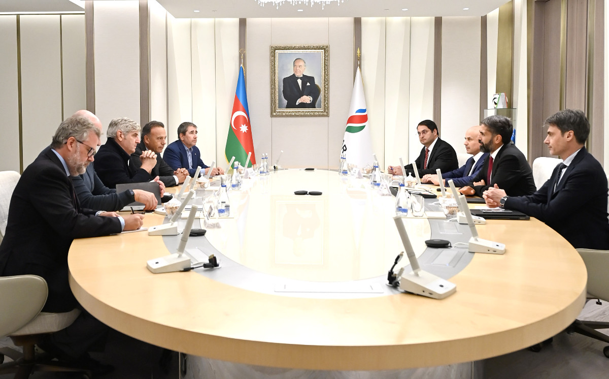 SOCAR-ın prezidenti “MAIRE Group”un baş icraçı direktoru ilə görüşüb 