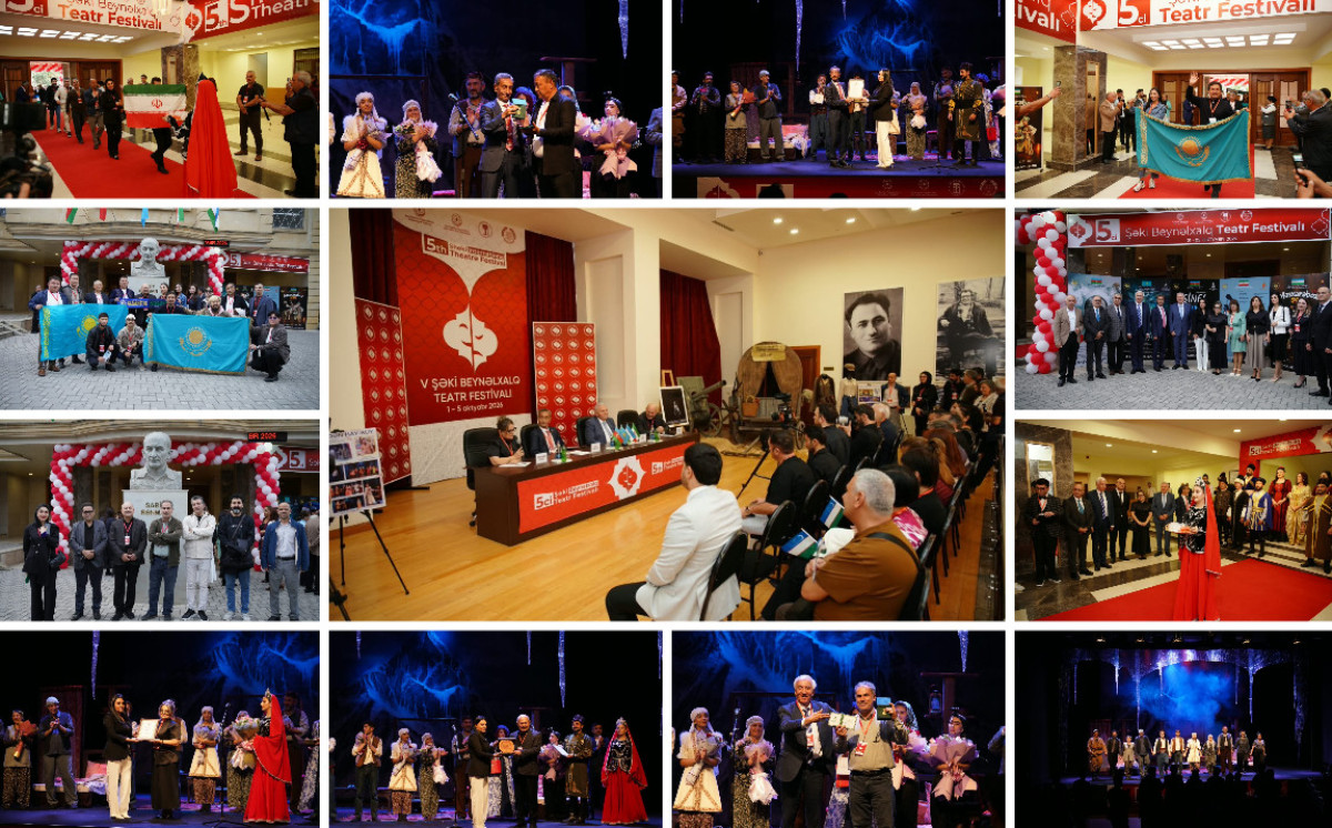 V Şəki Beynəlxalq Teatr Festivalına start verilib 