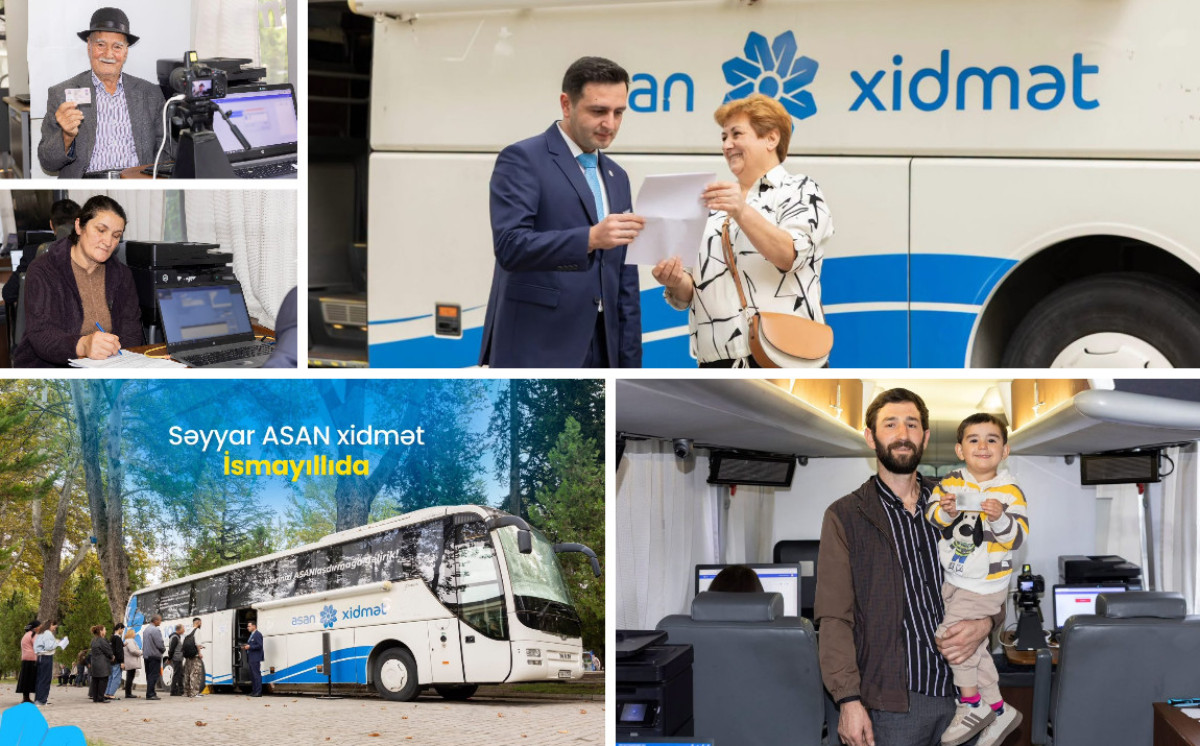 Səyyar ASAN xidmət İsmayıllıda 